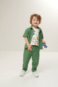 Loose fit trousers for kids, offering a relaxed and comfortable style