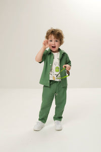 Loose fit trousers for kids, offering a relaxed and comfortable style